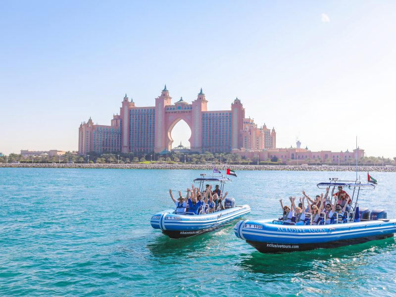 90 Minute Speed Boat Tour: Marina, Atlantis, Palm and Burj al arab | AnchorsBook Photo 90 Minute Speed Boat Tour: Marina, Atlantis, Palm and Burj al arab