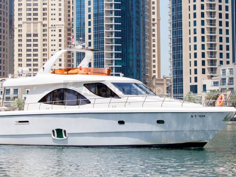 Dubai 70 ft Luxury Yacht Rental - 25PAX | AnchorsBook Photo Dubai 70 ft Luxury Yacht Rental - 25PAX
