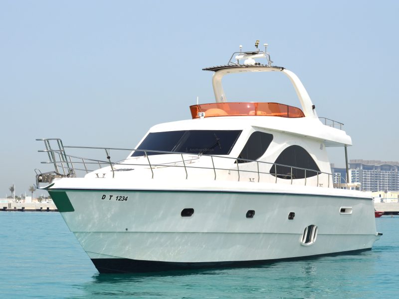 Dubai 70 ft Luxury Yacht Rental - 25PAX | AnchorsBook Photo Dubai 70 ft Luxury Yacht Rental - 25PAX