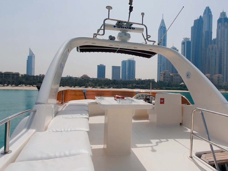 Dubai 70 ft Luxury Yacht Rental - 25PAX | AnchorsBook Photo Dubai 70 ft Luxury Yacht Rental - 25PAX