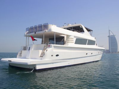 Dubai 86 ft Extra Large Flybridge Luxury Yacht - 50PAX