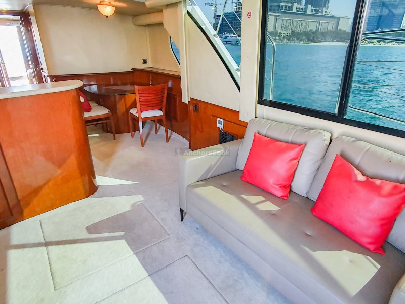 Dubai 62 ft Fine Dining Luxury Yacht - 25PAX | AnchorsBook Photo Dubai 62 ft Fine Dining Luxury Yacht - 25PAX