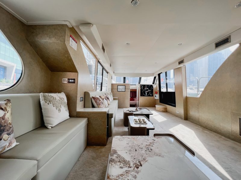 Dubai 64 ft Bluewater Luxury Yacht - 30PAX | AnchorsBook Photo Dubai 64 ft Bluewater Luxury Yacht - 30PAX