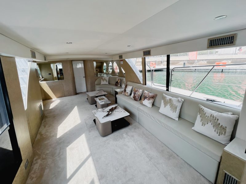 Dubai 64 ft Bluewater Luxury Yacht - 30PAX | AnchorsBook Photo Dubai 64 ft Bluewater Luxury Yacht - 30PAX
