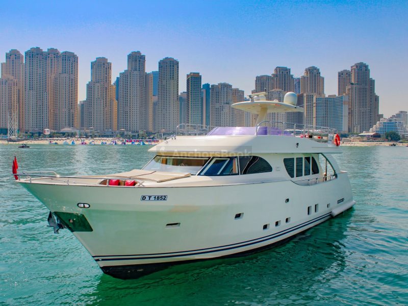 Dubai 80ft Italian Yacht - 45PAX | AnchorsBook Photo Dubai 80ft Italian Yacht - 45PAX