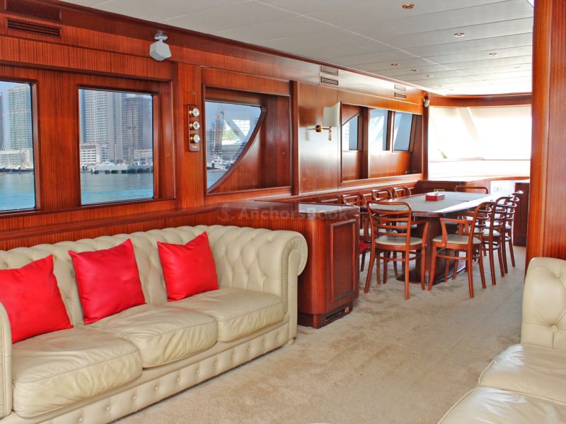 Dubai 80ft Italian Yacht - 45PAX | AnchorsBook Photo Dubai 80ft Italian Yacht - 45PAX
