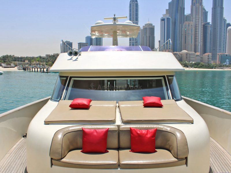 Dubai 80ft Italian Yacht - 45PAX | AnchorsBook Photo Dubai 80ft Italian Yacht - 45PAX