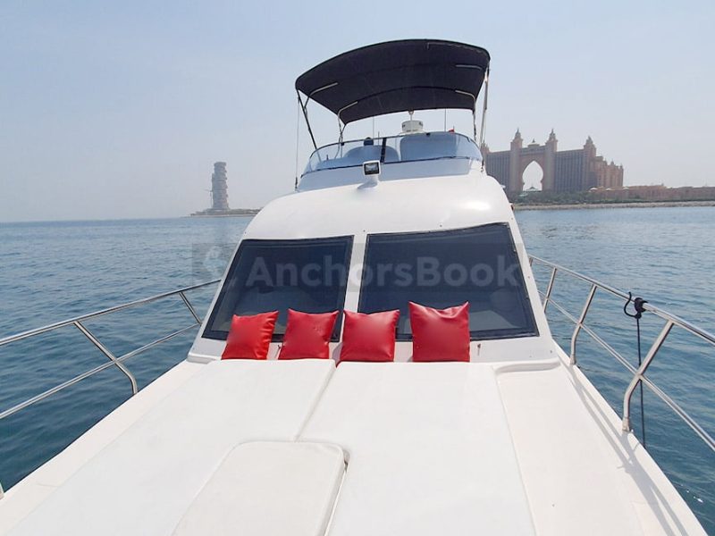 48 ft Entry Level Flybridge Yacht - 10PAX | AnchorsBook Photo 48 ft Entry Level Flybridge Yacht - 10PAX