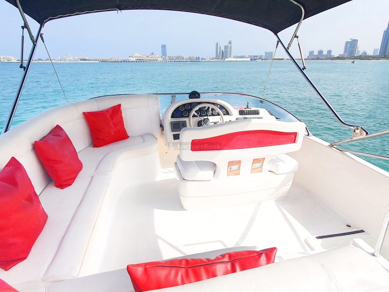48 ft Entry Level Flybridge Yacht - 10PAX | AnchorsBook Photo 48 ft Entry Level Flybridge Yacht - 10PAX