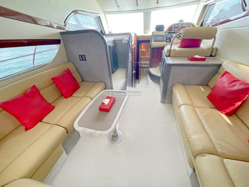 48 ft Entry Level Flybridge Yacht - 10PAX | AnchorsBook Photo 48 ft Entry Level Flybridge Yacht - 10PAX