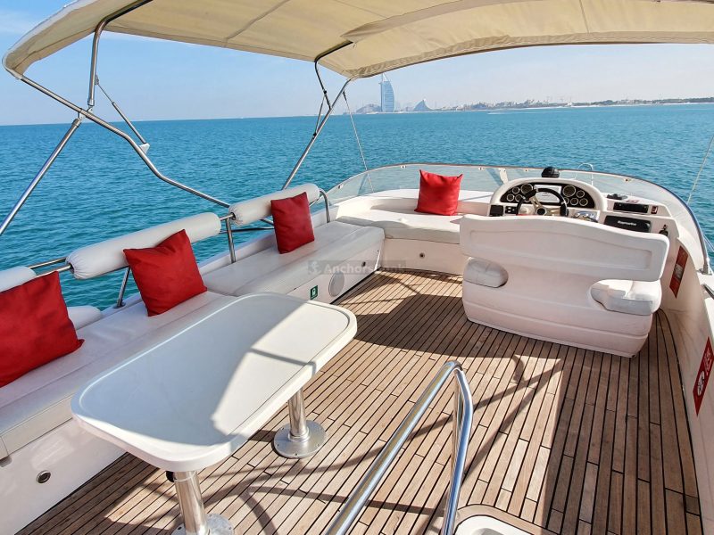 Dubai 52 ft Mid Sized Luxury Yacht - 15PAX | AnchorsBook Photo Dubai 52 ft Mid Sized Luxury Yacht - 15PAX