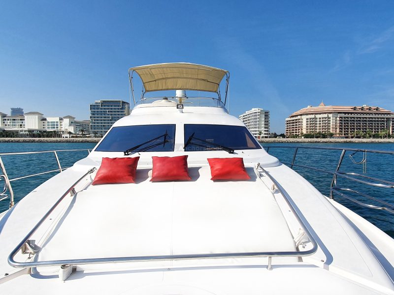 Dubai 52 ft Mid Sized Luxury Yacht - 15PAX | AnchorsBook Photo Dubai 52 ft Mid Sized Luxury Yacht - 15PAX