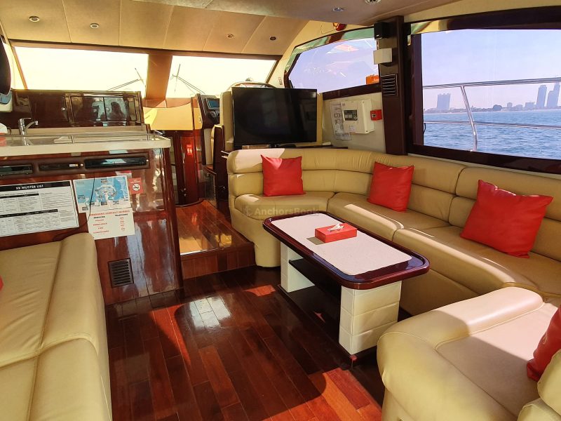 Dubai 52 ft Mid Sized Luxury Yacht - 15PAX | AnchorsBook Photo Dubai 52 ft Mid Sized Luxury Yacht - 15PAX