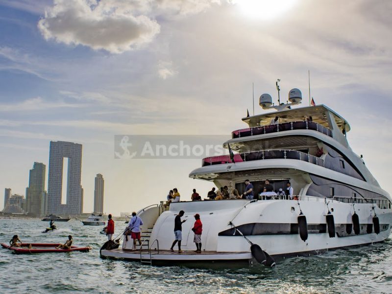 3 Hour Superyacht Experience with Live DJ, Dinner, & Drinks | AnchorsBook Photo 3 Hour Superyacht Experience with Live DJ, Dinner, & Drinks