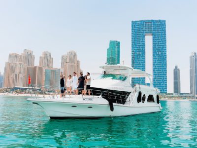 Blue Mermaid - Private 64ft Yacht For Up To 25 Guests | AnchorsBook Photo 1 Hour Dubai Marina Yacht Tour