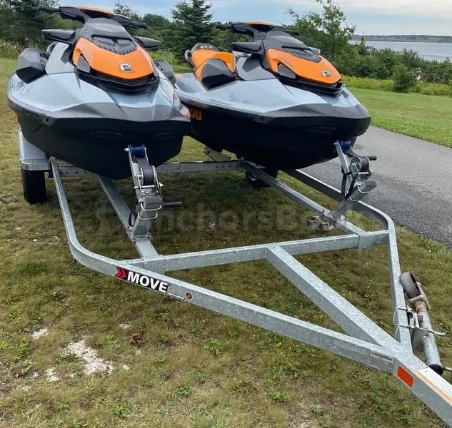 Double Trailer 2020 Seadoo GTI Rentals 1 or 2 machines - w/Speakers - Hourly Rentals (2 hours minimum) - Oregon | AnchorsBook Photo Double Trailer 2020 Seadoo GTI Rentals 1 or 2 machines - w/Speakers - Hourly Rentals (2 hours minimum) - Oregon