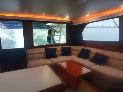 Fun & Spacious 23ft Nautic Star NY/NJ | AnchorsBook Photo Half-Day 4 Hour Private Cruising at Panama Bay - Viking 46'