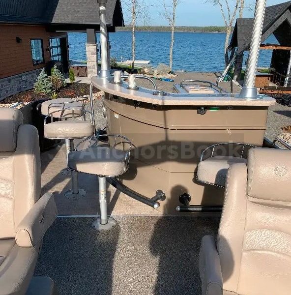 Pontoon Boat Rental - 8 Guests Max - Adelaide | AnchorsBook Photo Pontoon Boat Rental - 8 Guests Max - Adelaide
