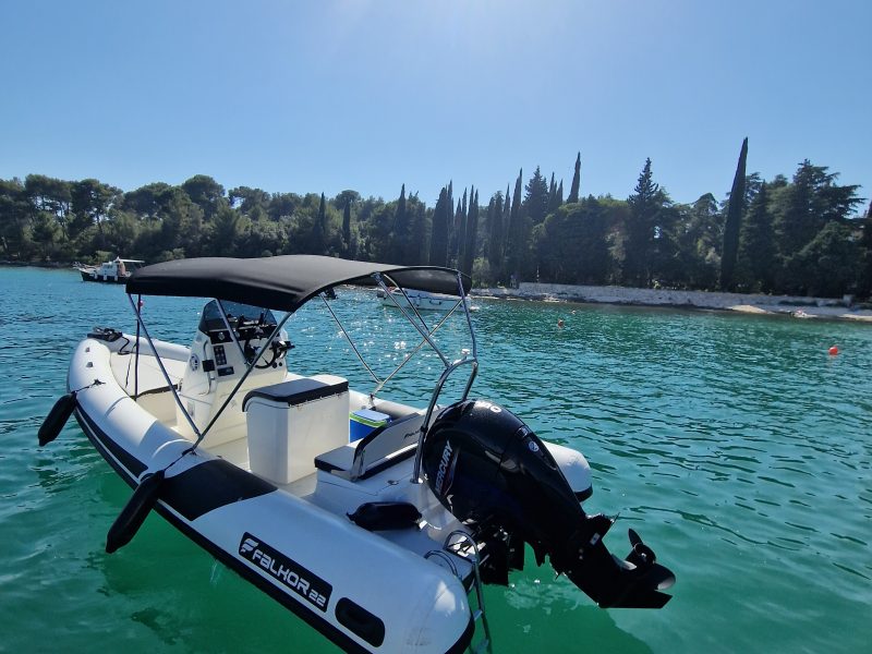 Falkor 22ft RIB - Full/Multi Day Rental (Self Drive or With Skipper) | AnchorsBook Photo Falkor 22ft RIB - Full/Multi Day Rental (Self Drive or With Skipper)