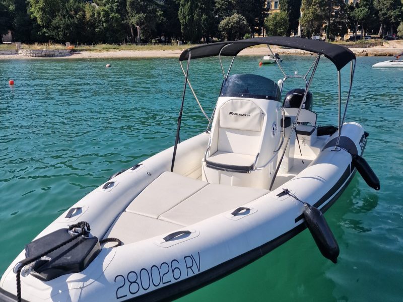 Falkor 22ft RIB - Full/Multi Day Rental (Self Drive or With Skipper) | AnchorsBook Photo Falkor 22ft RIB - Full/Multi Day Rental (Self Drive or With Skipper)