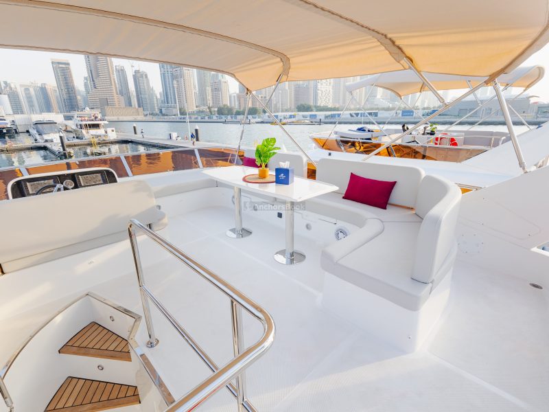 Brand New 2024 Built Yacht In Dubai 52ft – 17 PAX | AnchorsBook Photo Brand New 2024 Built Yacht In Dubai 52ft – 17 PAX