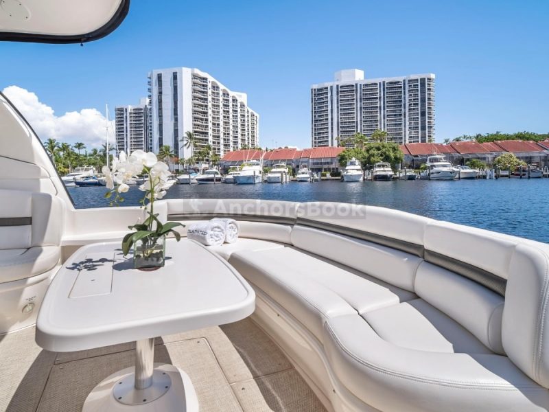 52' Sea Ray Yacht Charter for 12 people in Cancún | AnchorsBook Photo 52' Sea Ray Yacht Charter for 12 people in Cancún