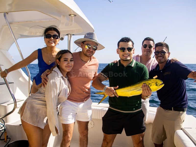 5 Hour Fishing Charter - Catch Exotic Fish | Drinks, Lunch, Live Bait Included | Up To 45 GUESTS in Cabo San Lucas | AnchorsBook Photo 5 Hour Fishing Charter - Catch Exotic Fish | Drinks, Lunch, Live Bait Included | Up To 45 GUESTS in Cabo San Lucas