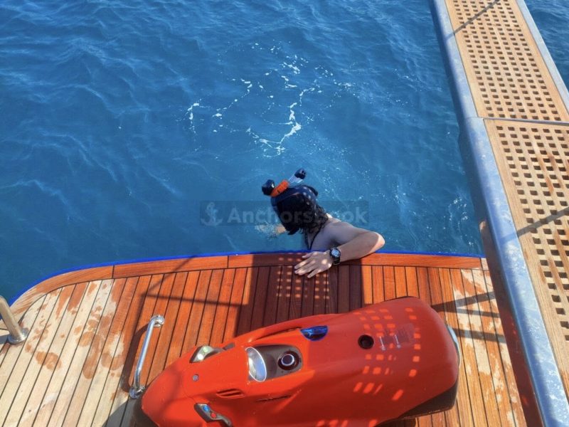 Luxury Fishing Yacht Charter In Greece - Includes Food & Drinks onboard, Fishing Equipment, Service Crew | AnchorsBook Photo Luxury Fishing Yacht Charter In Greece - Includes Food & Drinks onboard, Fishing Equipment, Service Crew