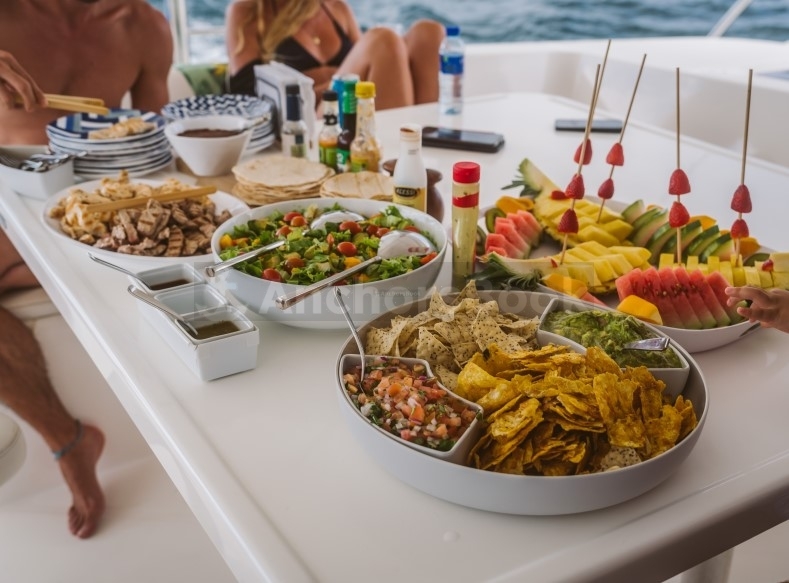 Full Day (10am-sunset) Yacht Tour in Costa Rica - 51ft Catamaran! (Meal & drinks included) | AnchorsBook Photo Full Day (10am-sunset) Yacht Tour in Costa Rica - 51ft Catamaran! (Meal & drinks included)