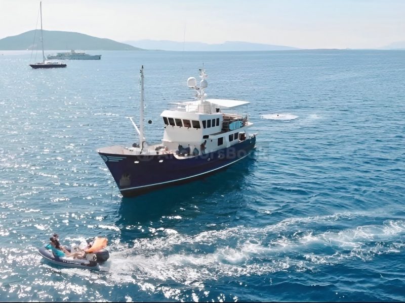 Luxury Fishing Yacht Charter In Greece - Includes Food & Drinks onboard, Fishing Equipment, Service Crew | AnchorsBook Photo Luxury Fishing Yacht Charter In Greece - Includes Food & Drinks onboard, Fishing Equipment, Service Crew