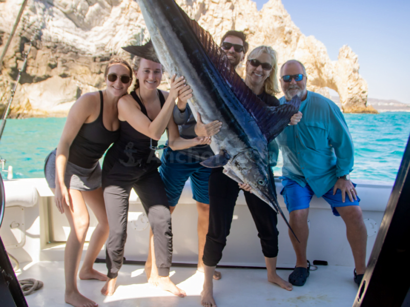 5 Hour Fishing Charter - Catch Exotic Fish | Drinks, Lunch, Live Bait Included | Up To 45 GUESTS in Cabo San Lucas | AnchorsBook Photo 5 Hour Fishing Charter - Catch Exotic Fish | Drinks, Lunch, Live Bait Included | Up To 45 GUESTS in Cabo San Lucas