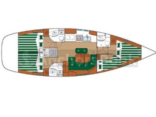 Daily charter on sail boat with lunch | AnchorsBook Photo Daily charter on sail boat with lunch