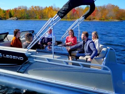 23ft -150hp Pontoon Boat Rental - 24hr Full Day Rental In Muskoka, Gravenhurst (Massive Discounts For Booking Multiple Days)