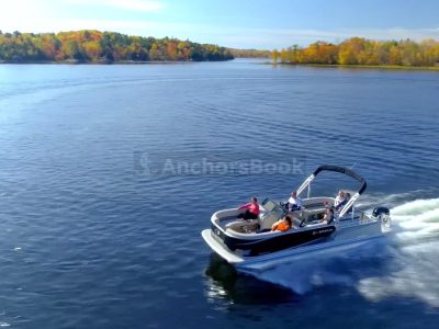Boat Rental In Muskoka, Gravenhurst - 23ft Pontoon Boat Rental (150HP, 12 Max Guests)