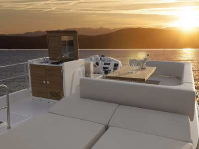 Pershing 33ft - 7 Hour Yacht Charter on the Amalfi Coast | AnchorsBook Photo Cranchi 43 Eco Trawler available for rental with Captain and Crew