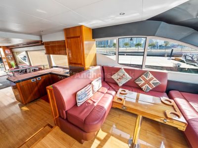 Dubai 80ft Italian Yacht - 45PAX | AnchorsBook Photo BD 90ft Yacht Rental (Dubai – 65 Guests Max)