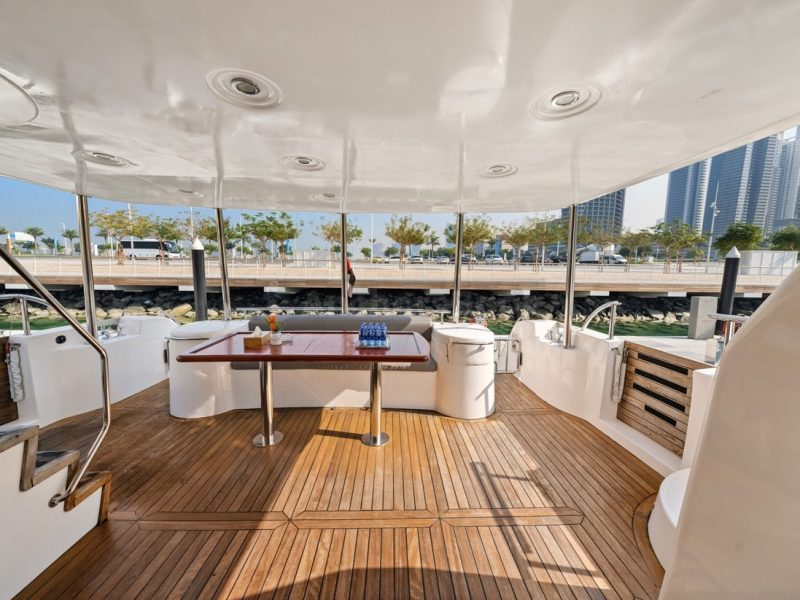 BD 90ft Yacht Rental (Dubai – 65 Guests Max) | AnchorsBook Photo BD 90ft Yacht Rental (Dubai – 65 Guests Max)