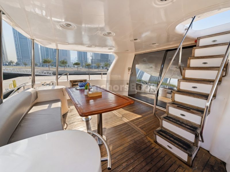 BD 90ft Yacht Rental (Dubai – 65 Guests Max) | AnchorsBook Photo BD 90ft Yacht Rental (Dubai – 65 Guests Max)