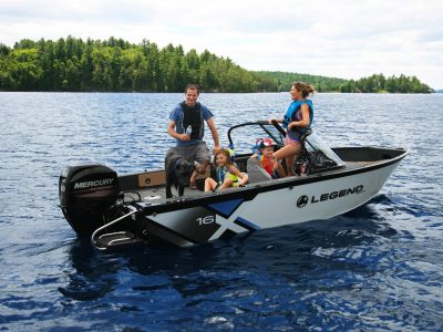 Fishing Boat Rental In Muskoka, Gravenhurst - X16 Fishing Boat Rental (60HP, 6 Max Guests)