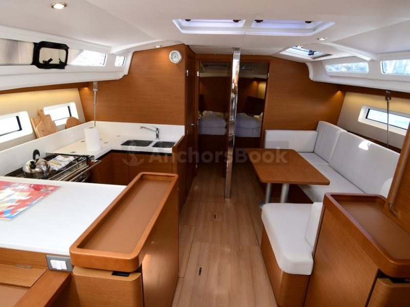 Sun Odyssey 440 - Tethys - 2019 | AnchorsBook Photo Sun Odyssey 440 - Tethys - 2019