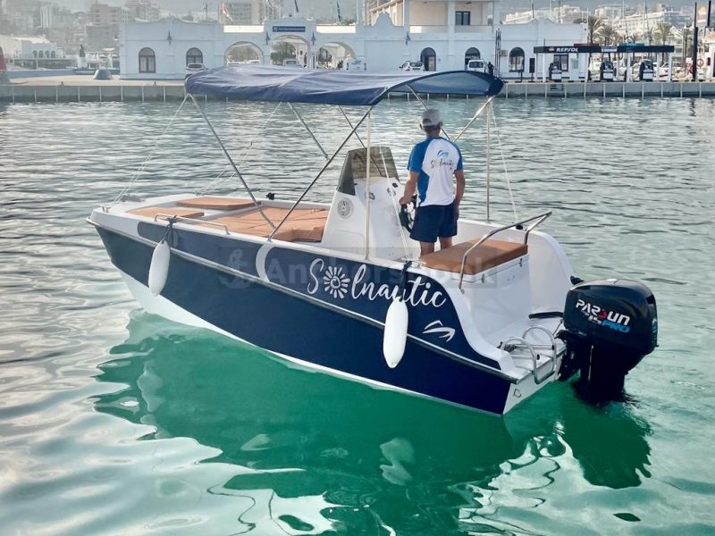 Benalmádena: Rent Boat without License - Trimaran | AnchorsBook Photo Benalmádena: Rent Boat without License - Trimaran