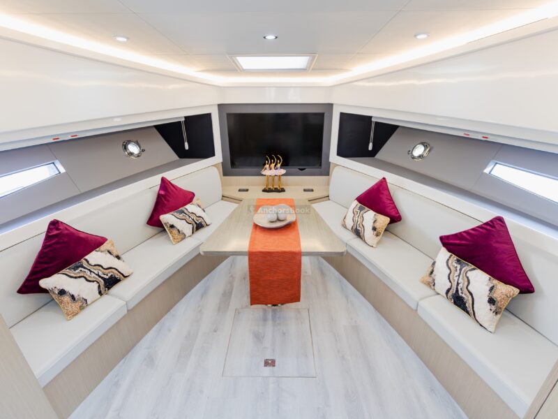 Dubai Private Yacht Charter – 2024 Build Year 52ft Luxury Yacht – 17 PAX | AnchorsBook Photo Dubai Private Yacht Charter – 2024 Build Year 52ft Luxury Yacht – 17 PAX