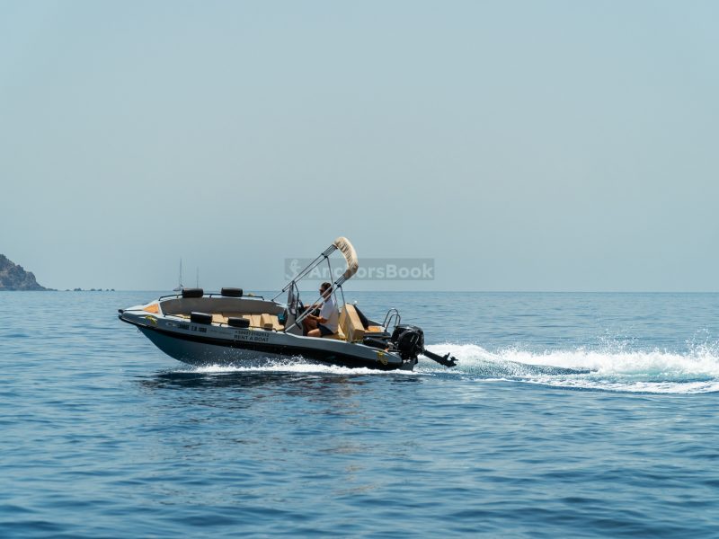 Rent a Boat in Santorini for 5 Hours- No license required | AnchorsBook Photo Rent a Boat in Santorini for 5 Hours- No license required