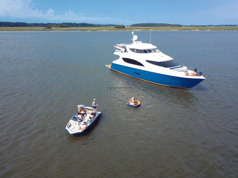 Full Day Charter - 10am - 8pm (10 hours) - Private 80' Luxury Yacht Charter | AnchorsBook Photo Full Day Charter - 10am - 8pm (10 hours) - Private 80' Luxury Yacht Charter