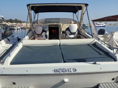 Sports Boat 2 Cabin - Full Day Tour In Chios, Greece | AnchorsBook Photo Anastasia cranchi endurance 31