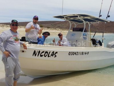 26ft Fishing Boat Charter In Mexico - 2 Day Minimum