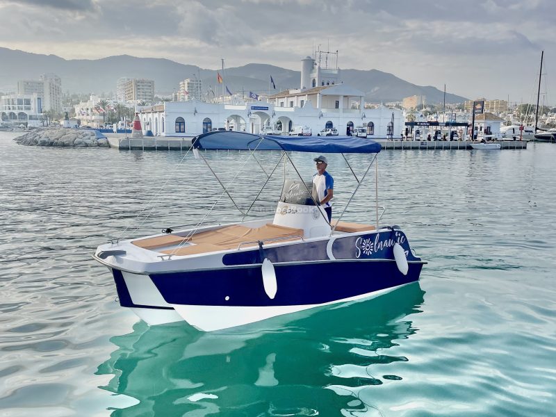 Benalmádena: Rent Boat without License - Trimaran | AnchorsBook Photo Benalmádena: Rent Boat without License - Trimaran