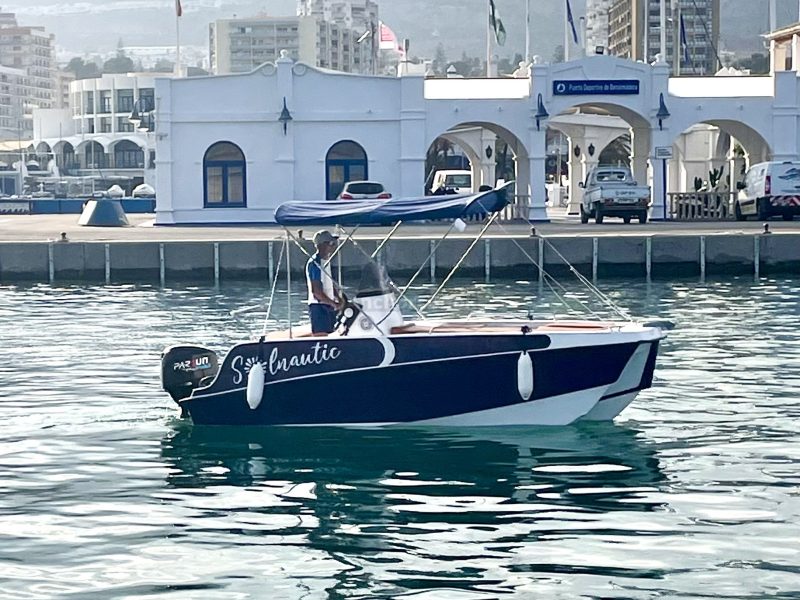 Benalmádena: Rent Boat without License - Trimaran | AnchorsBook Photo Benalmádena: Rent Boat without License - Trimaran