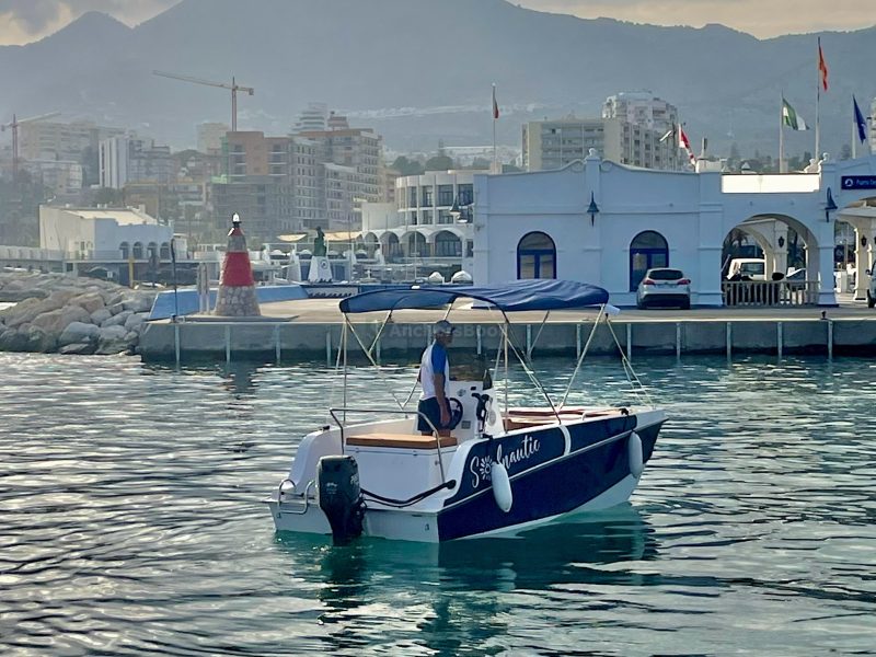 Benalmádena: Rent Boat without License - Trimaran | AnchorsBook Photo Benalmádena: Rent Boat without License - Trimaran