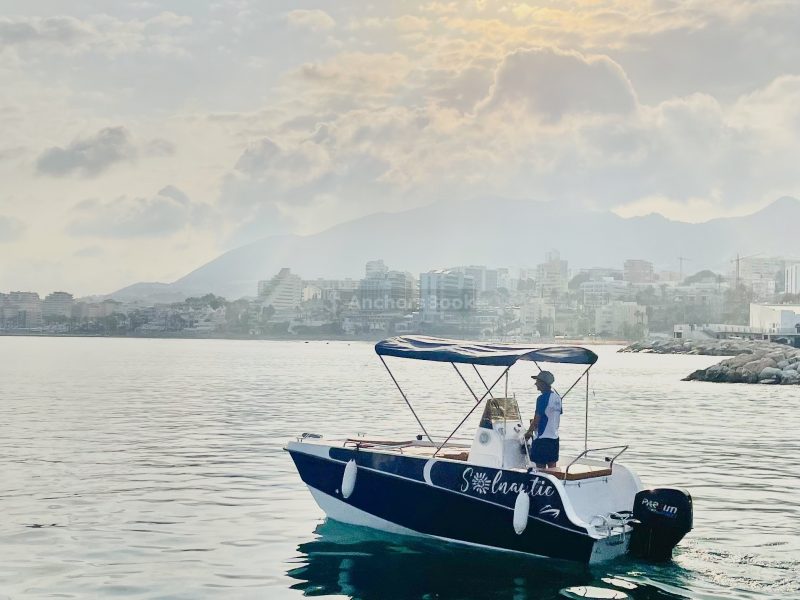 Benalmádena: Rent Boat without License - Trimaran | AnchorsBook Photo Benalmádena: Rent Boat without License - Trimaran